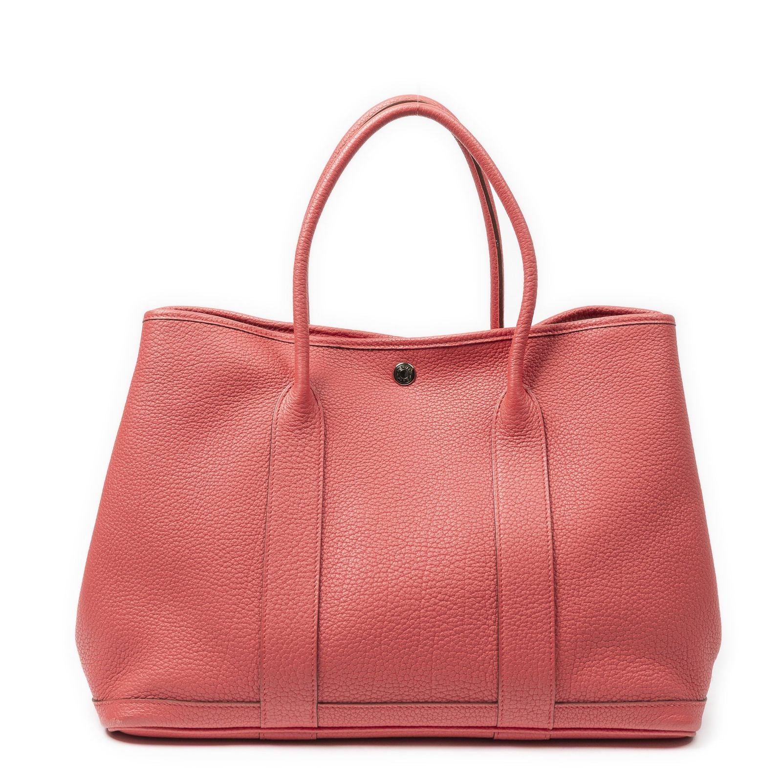 Hermes Garden Party Bougainvillea Negonda Leather Tote