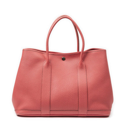 Hermes Garden Party Bougainvillea Negonda Leather Tote