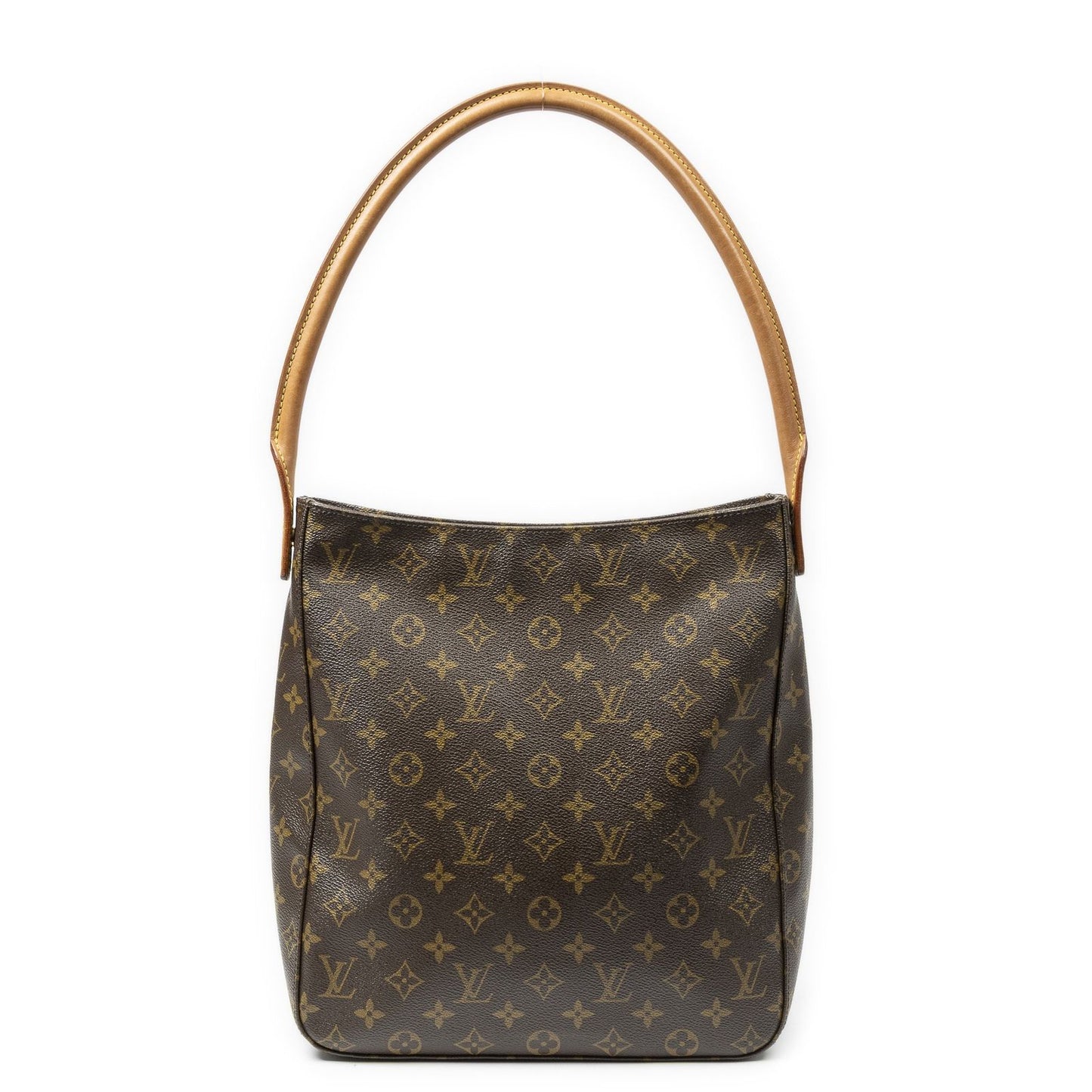 Louis Vuitton Looping Brown Monogram Canvas Shoulder Bag