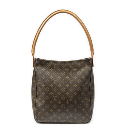 Louis Vuitton Looping Brown Monogram Canvas Shoulder Bag