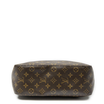 Louis Vuitton Looping Brown Monogram Canvas Shoulder Bag — view 6