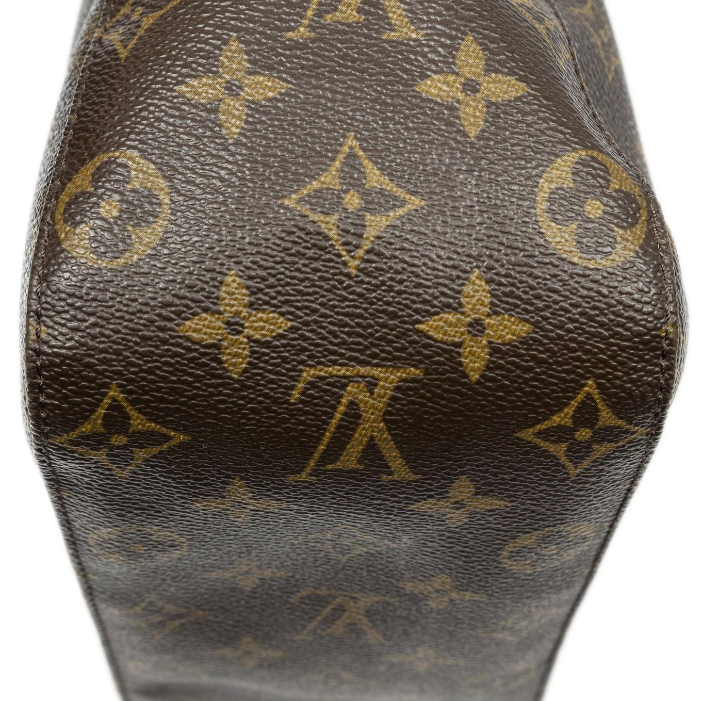 Louis Vuitton Looping Brown Monogram Canvas Shoulder Bag — view 7
