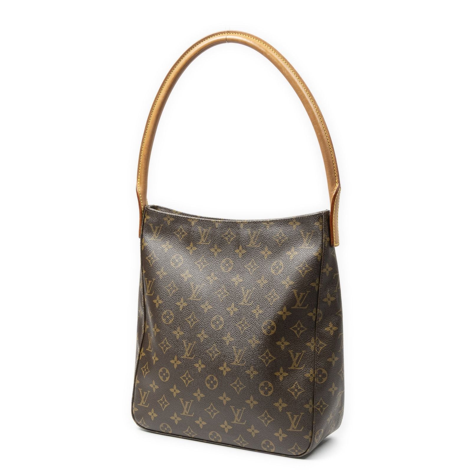 Louis Vuitton Looping Brown Monogram Canvas Shoulder Bag — view 2