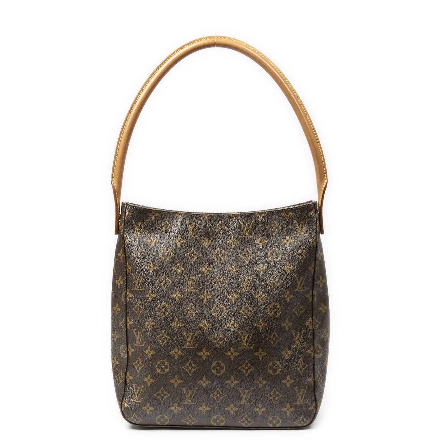 Louis Vuitton Looping Brown Monogram Canvas Shoulder Bag — view 5