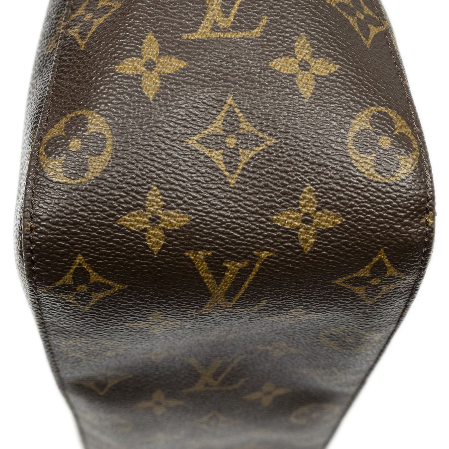 Louis Vuitton Looping Brown Monogram Canvas Shoulder Bag — view 8