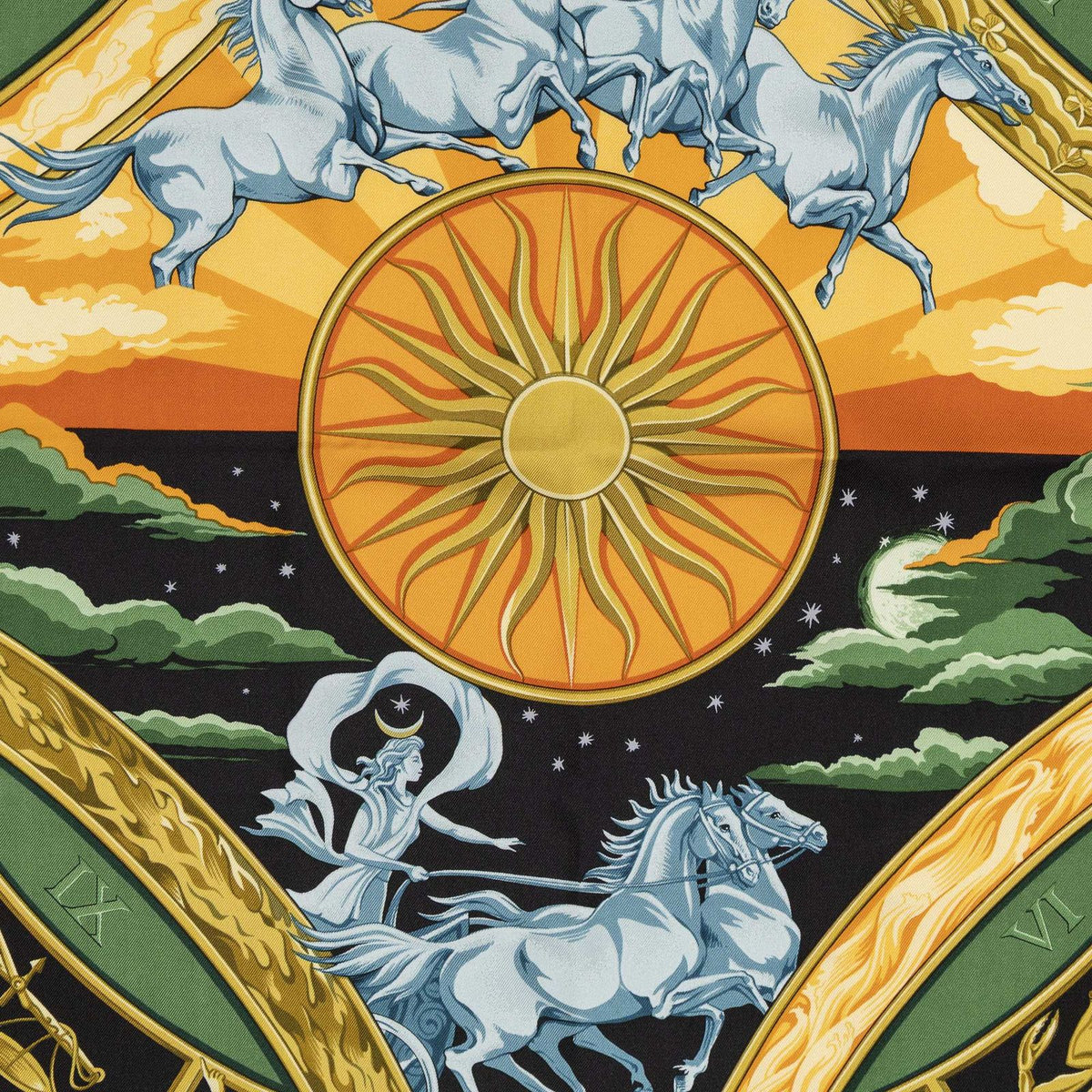 Hermes Scarf Orange — view 3