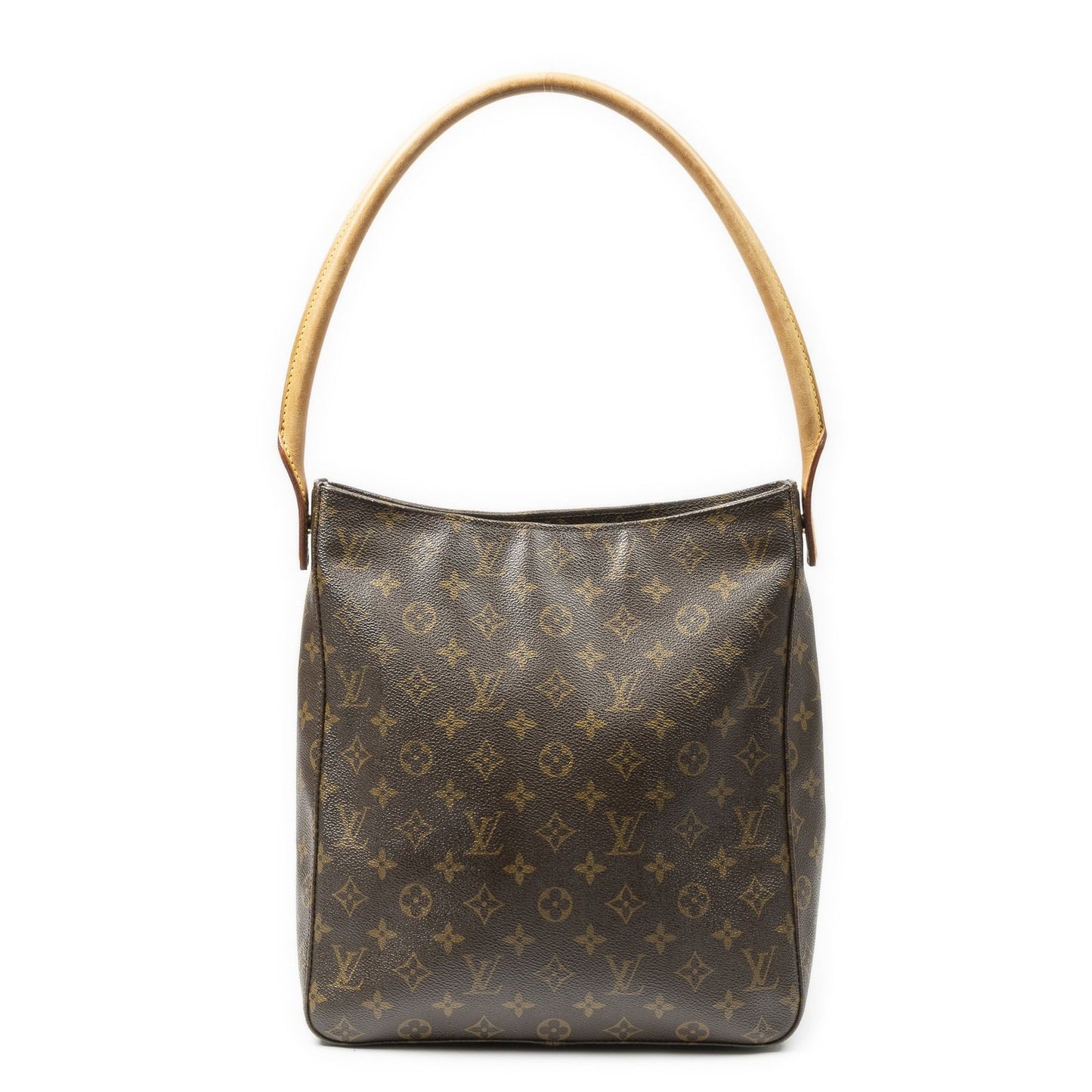 Louis Vuitton Looping Brown Monogram Canvas Shoulder Bag