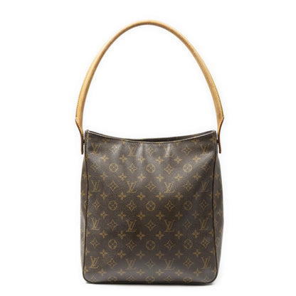 Louis Vuitton Looping Brown Monogram Canvas Shoulder Bag