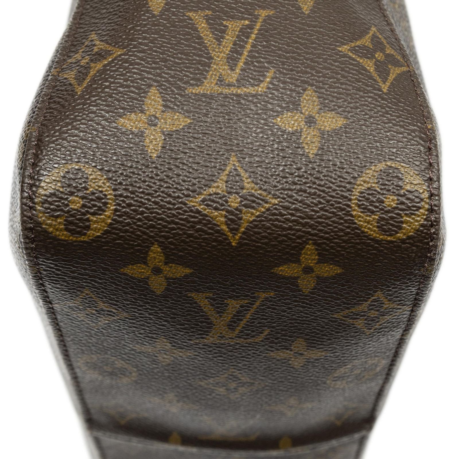 Louis Vuitton Looping Brown Monogram Canvas Shoulder Bag — view 7