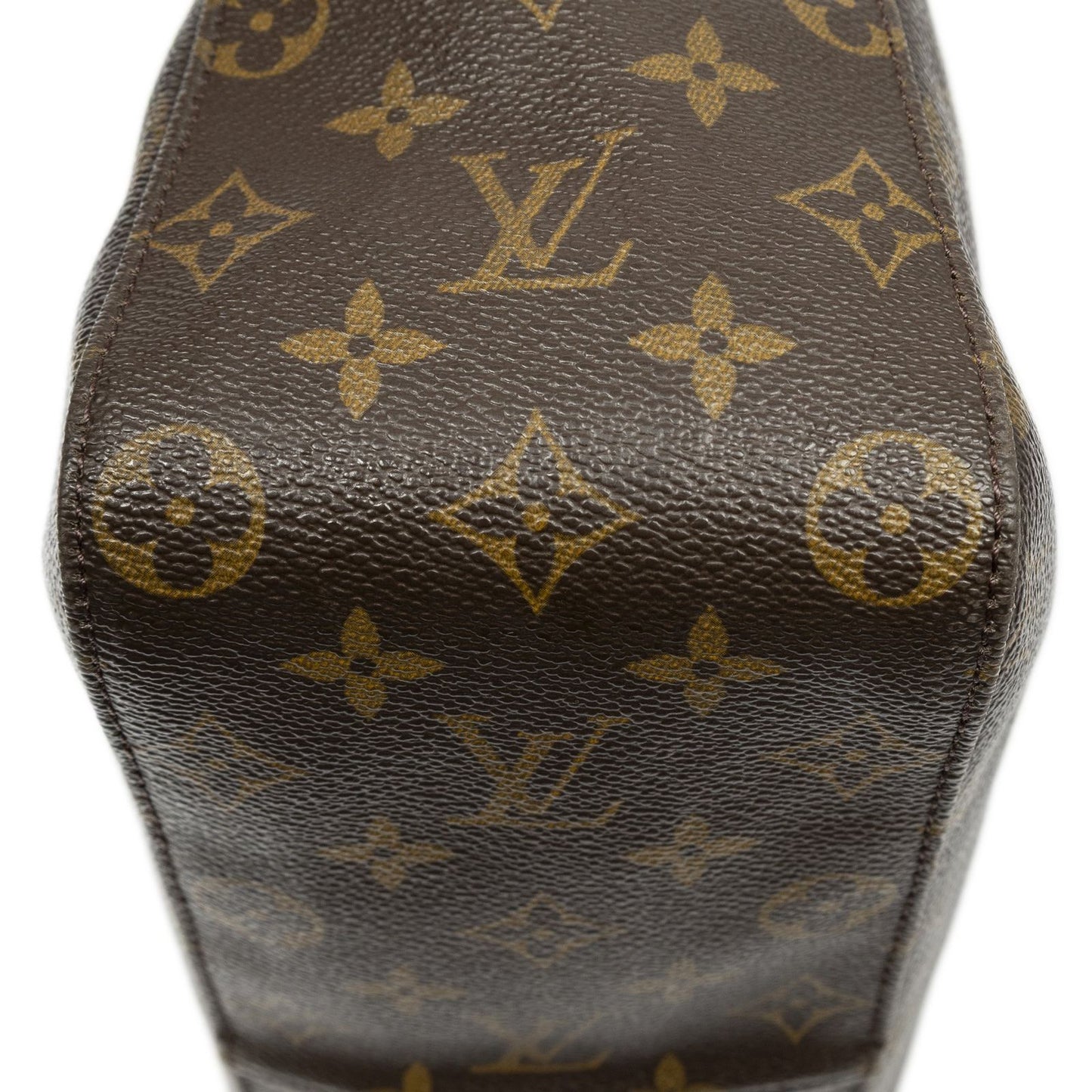 Louis Vuitton Looping Brown Monogram Canvas Shoulder Bag — view 8