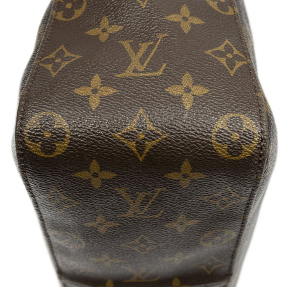 Louis Vuitton Looping Brown Monogram Canvas Shoulder Bag — view 8