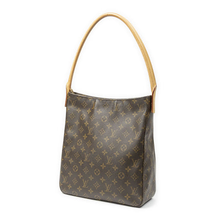 Louis Vuitton Looping Brown Monogram Canvas Shoulder Bag — view 2