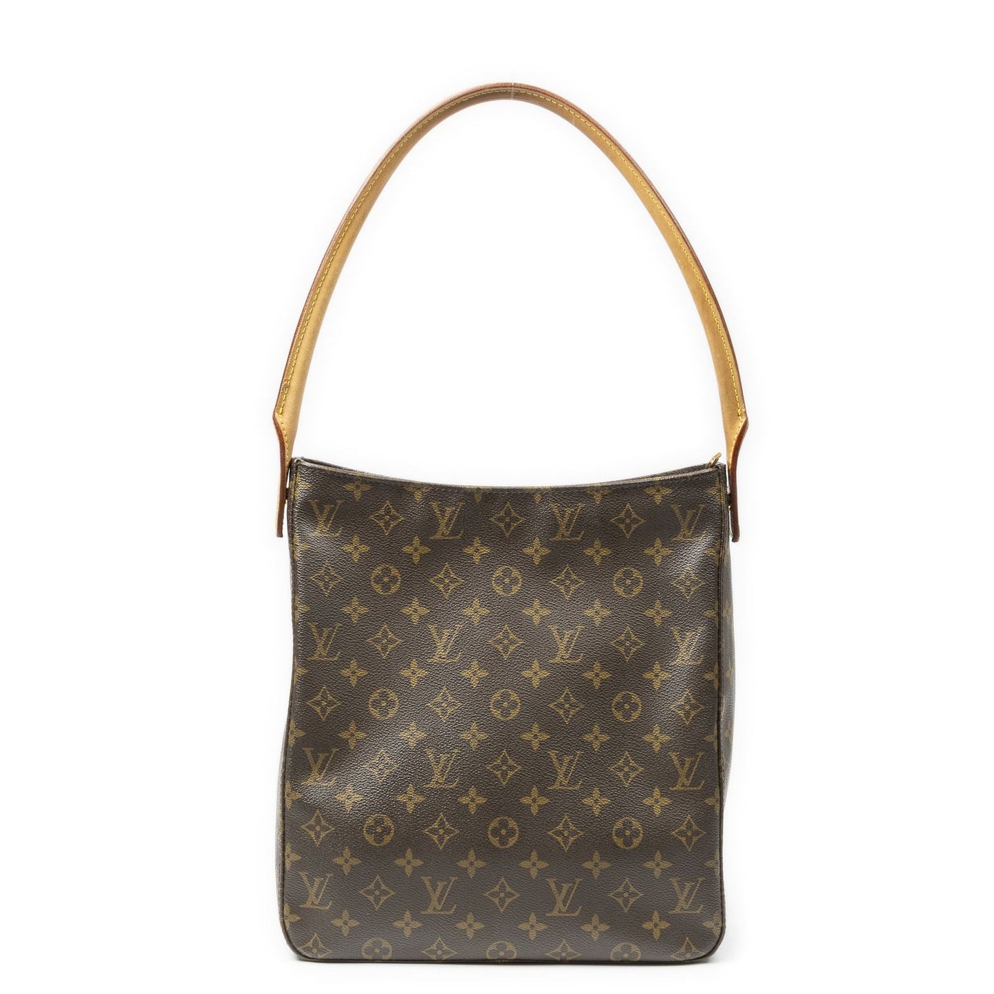 Louis Vuitton Looping Brown Monogram Canvas Shoulder Bag — view 5