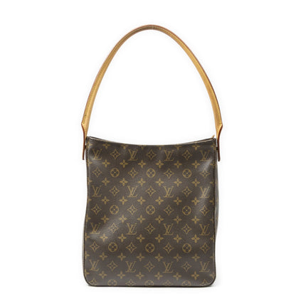 Louis Vuitton Looping Brown Monogram Canvas Shoulder Bag — view 5