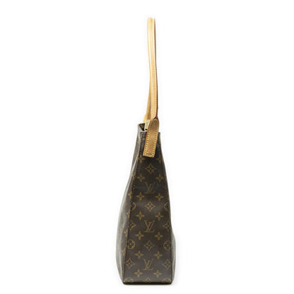 Louis Vuitton Looping Brown Monogram Canvas Shoulder Bag — view 3