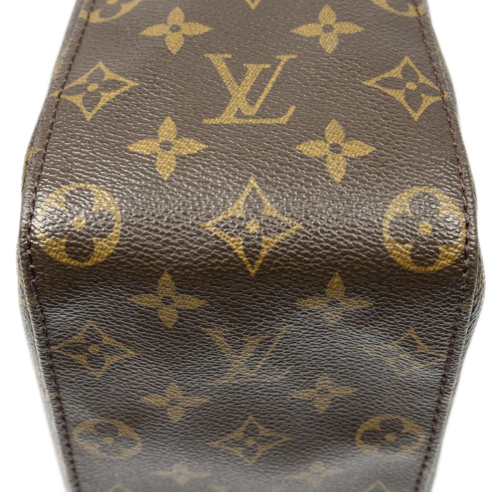 Louis Vuitton Looping Brown Monogram Canvas Shoulder Bag — view 7