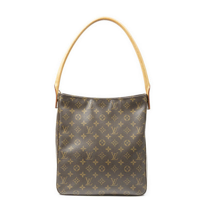 Louis Vuitton Looping Brown Monogram Canvas Shoulder Bag