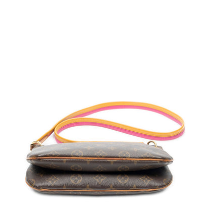 Louis Vuitton Lorette Brown Monogram Canvas Shoulder Bag — view 6