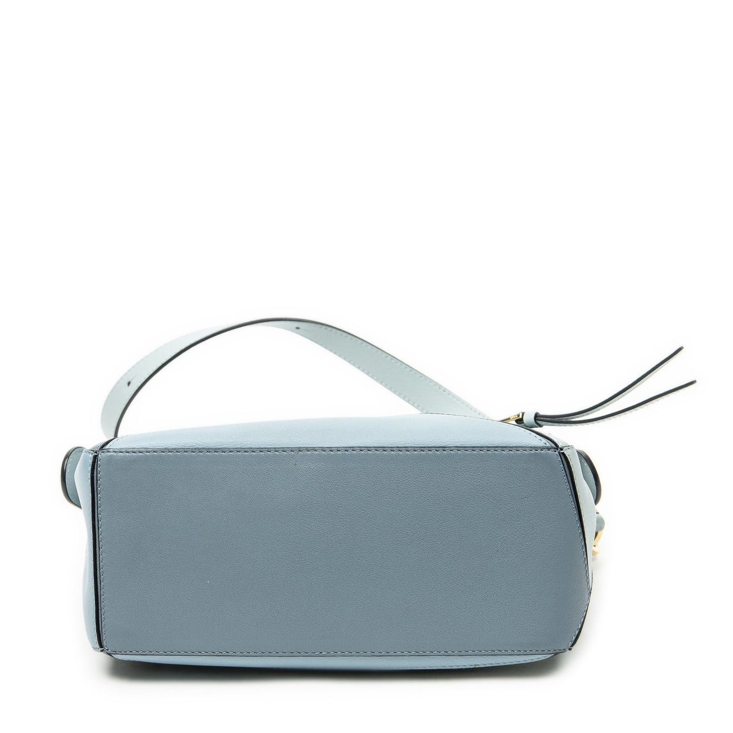 Loewe Mini Puzzle Bag Blue Calfskin Leather — view 6