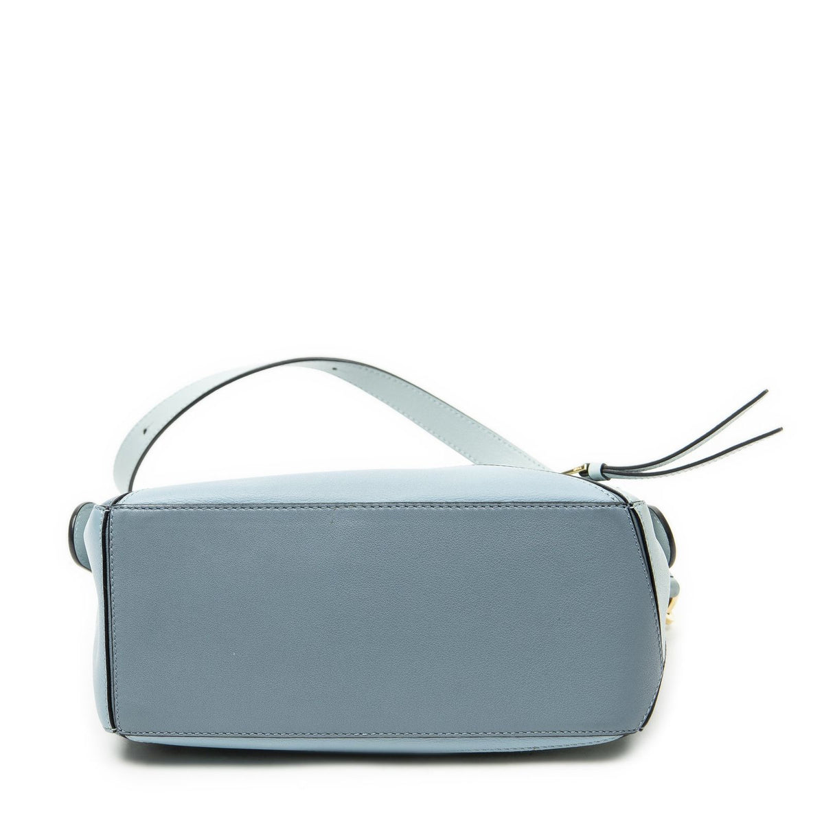 Loewe Mini Puzzle Bag Blue Calfskin Leather — view 6