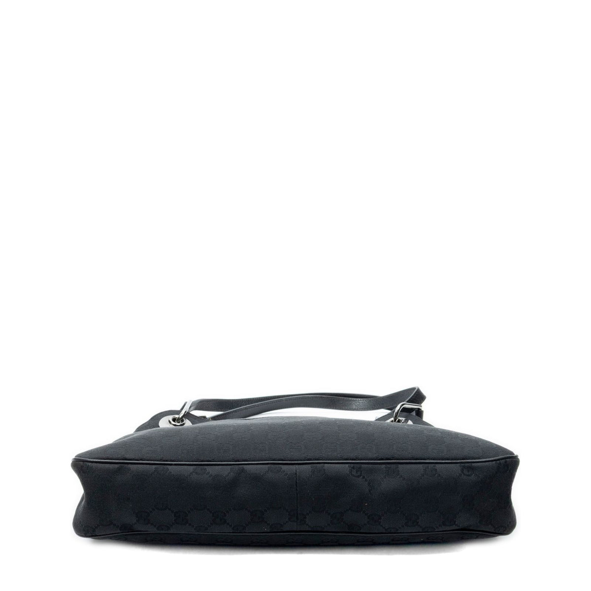 Gucci Medium Eclipse Tote Black GG Canvas — view 6