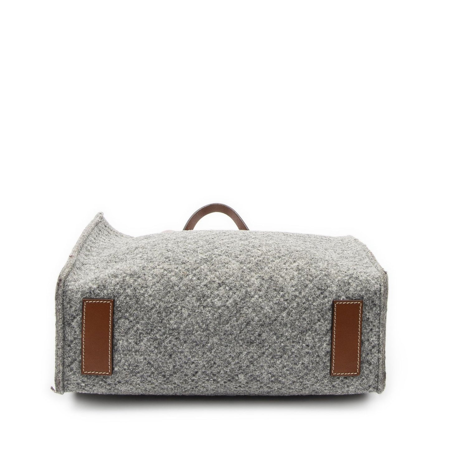 Gucci Diamante Tote Gray Matelasse Fur Canvas — view 6