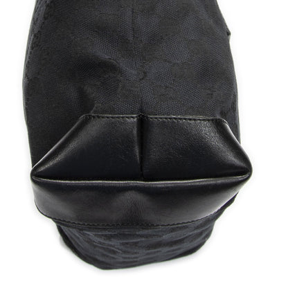 Gucci Front Pocket Zip Tote Black GG Canvas — view 7