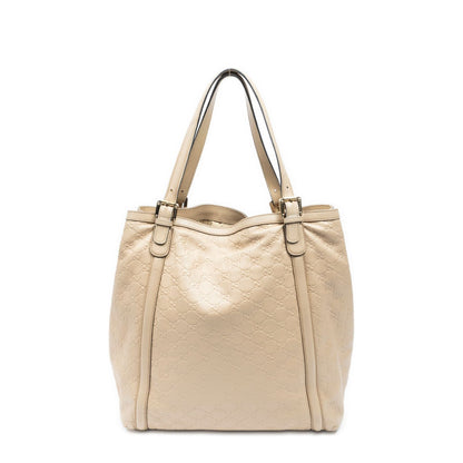 Gucci Large Britt Tote Beige Guccissima — view 5