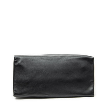 Celine All Soft Bag Light Blue Black Beige Calfskin Leather — view 6
