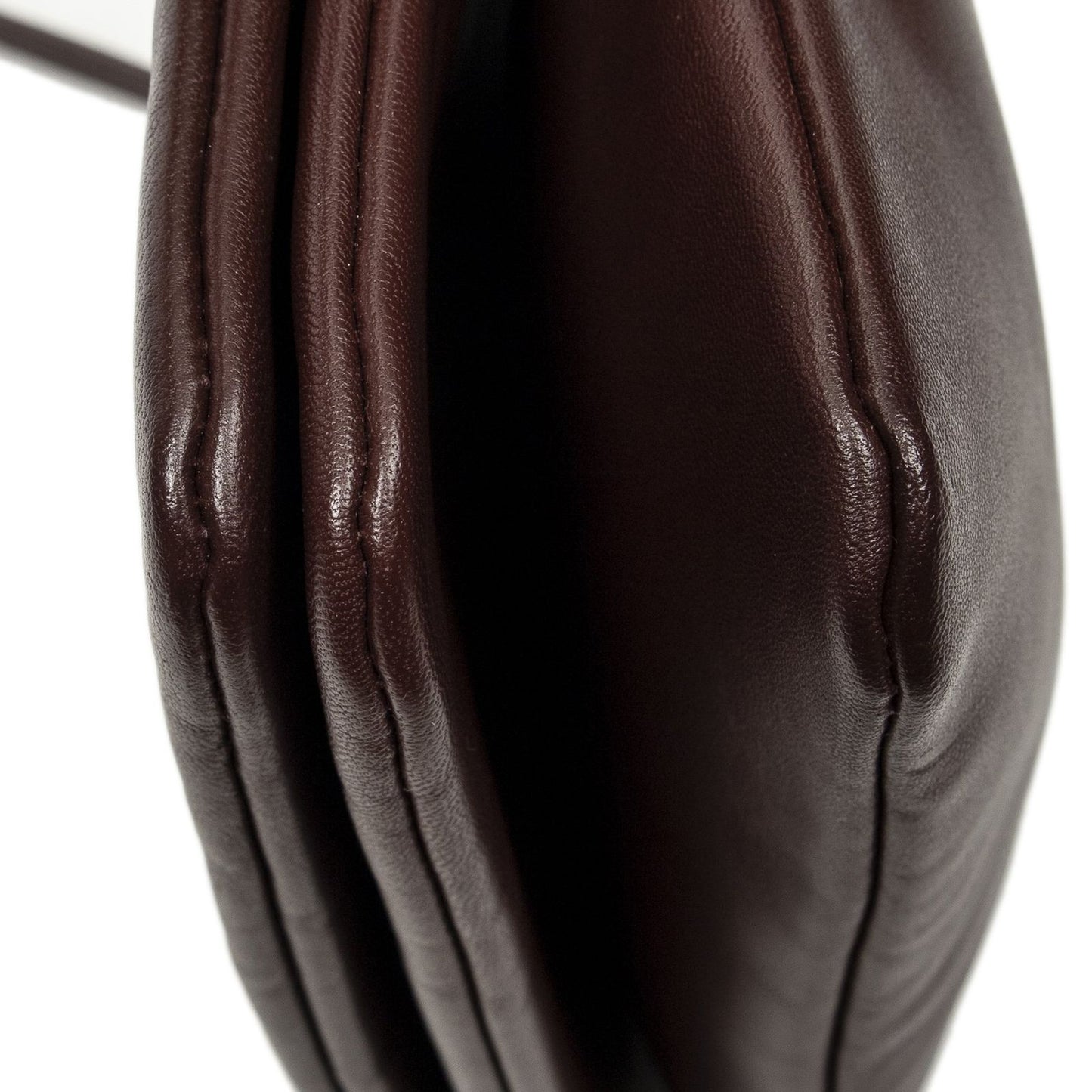 Celine Small Trio Crossbody Burgundy Calfskin Leather — view 7