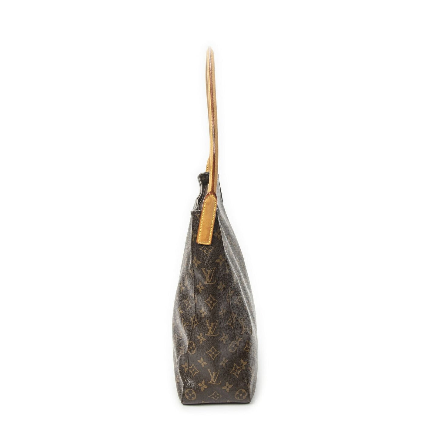 Louis Vuitton Looping Brown Monogram Canvas Shoulder Bag — view 4