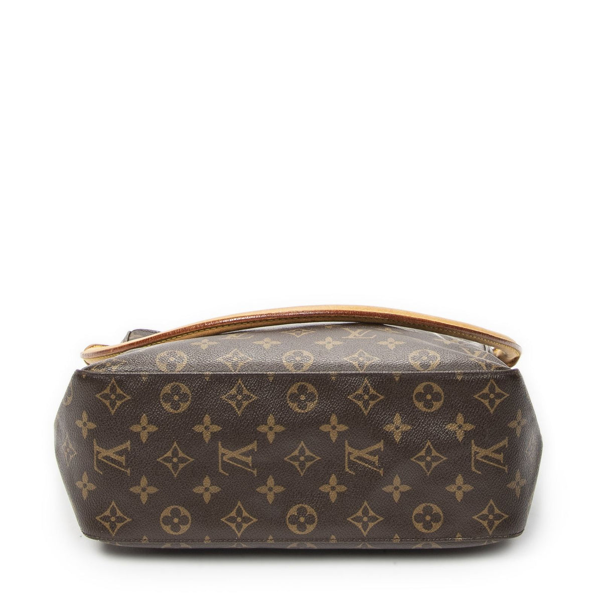 Louis Vuitton Looping Brown Monogram Canvas Shoulder Bag — view 6