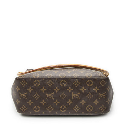 Louis Vuitton Looping Brown Monogram Canvas Shoulder Bag — view 6