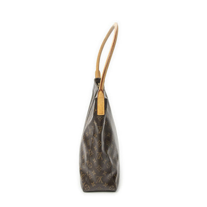 Louis Vuitton Looping Brown Monogram Canvas Shoulder Bag — view 3