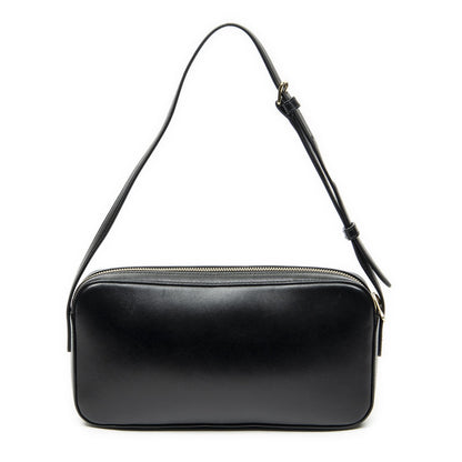 Celine Cuir Triomphe Mini Camera Bag Black Calfskin Leather — view 5