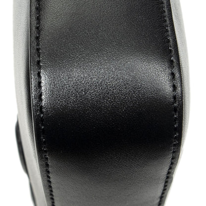 Celine Cuir Triomphe Mini Camera Bag Black Calfskin Leather — view 8