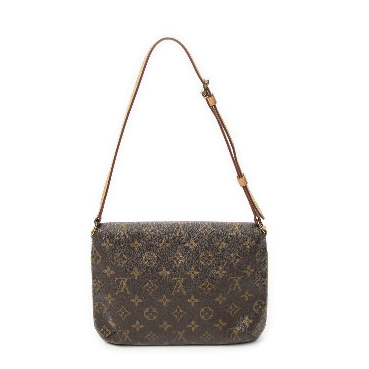 Louis Vuitton Musette Tango Brown Monogram Canvas Crossbody — view 5