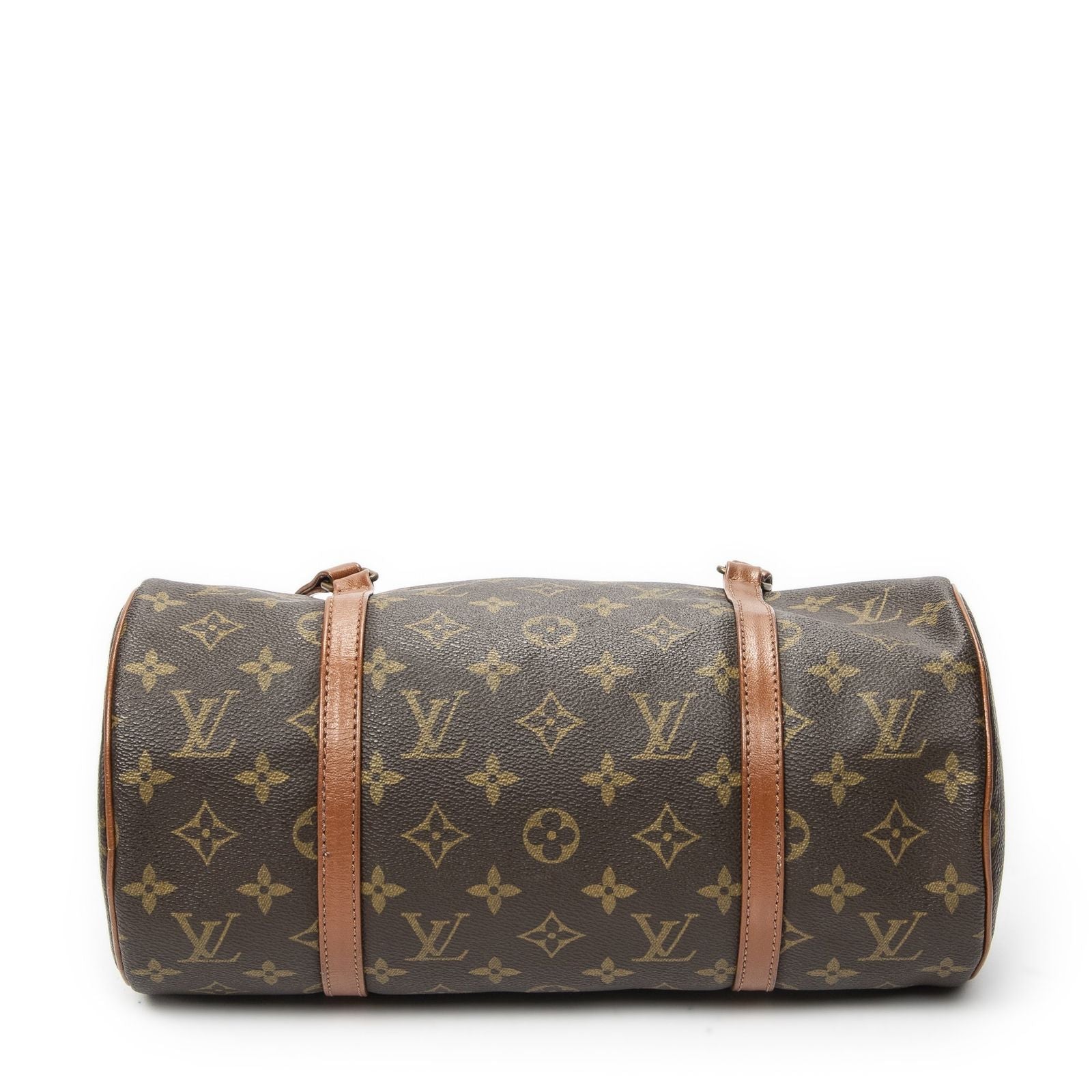 Louis Vuitton Papillon Brown Monogram Canvas Handbag — view 6