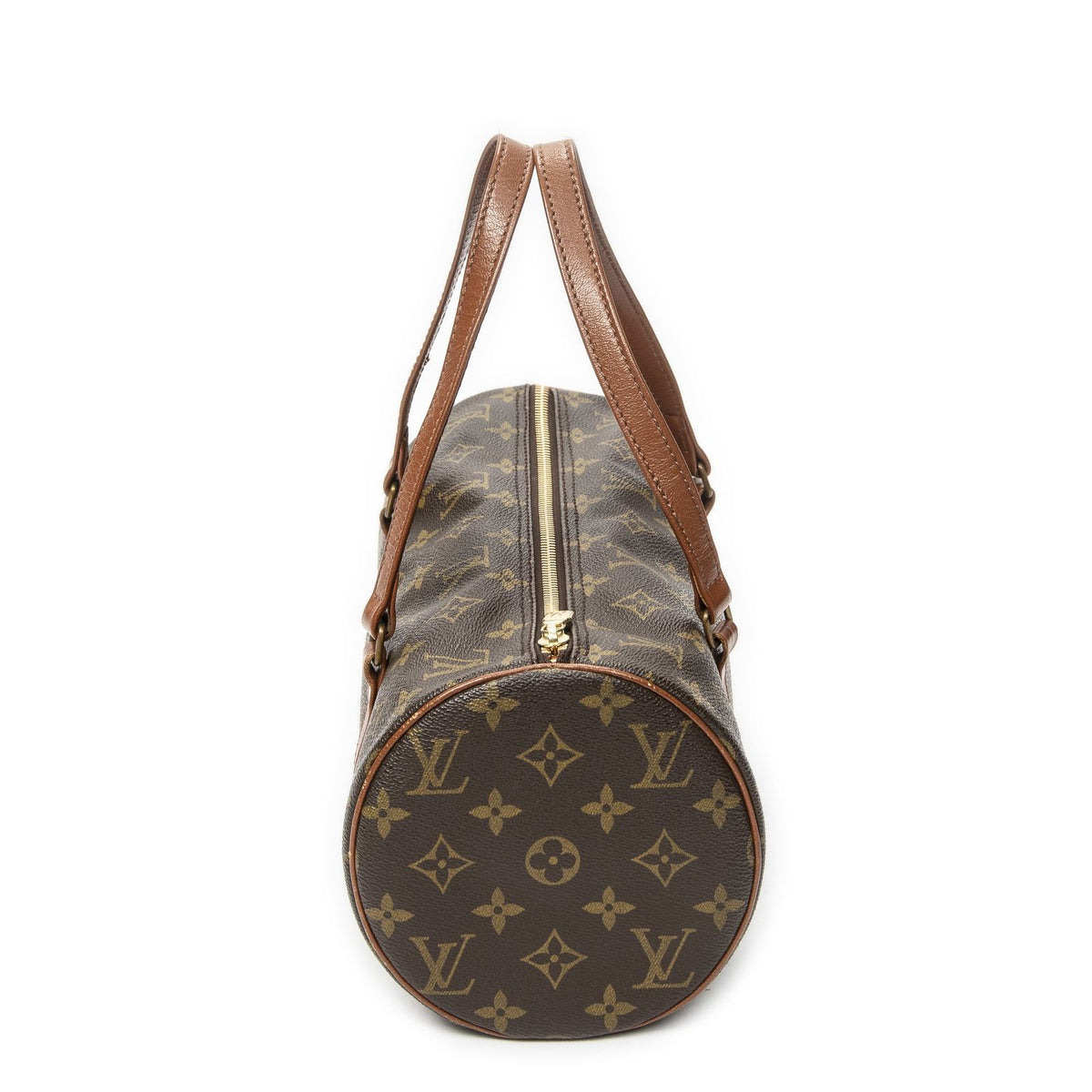 Louis Vuitton Papillon Brown Monogram Canvas Handbag — view 4