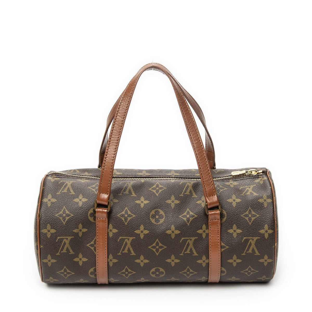 Louis Vuitton Papillon Brown Monogram Canvas Handbag — view 5