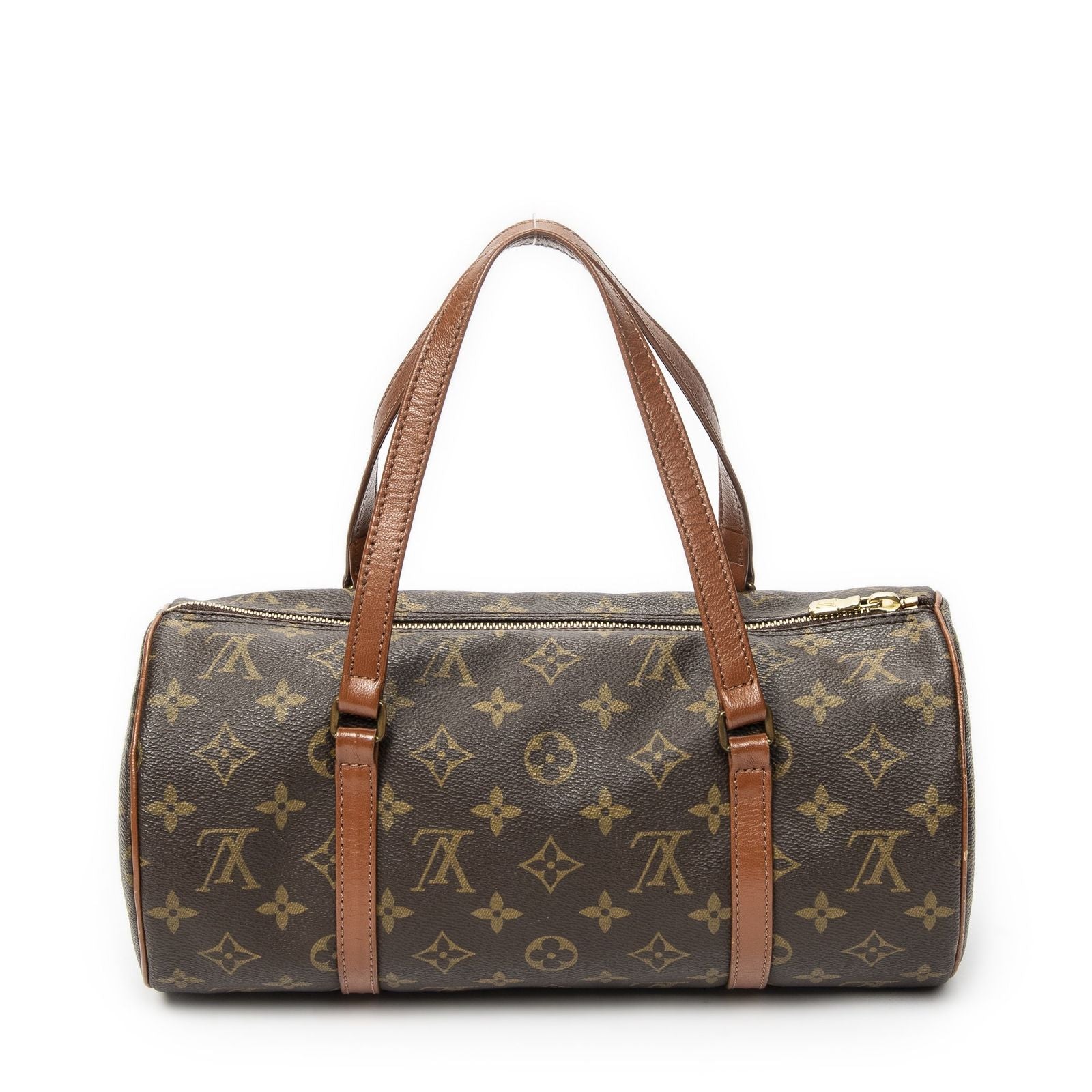 Louis Vuitton Papillon Brown Monogram Canvas Handbag — view 5