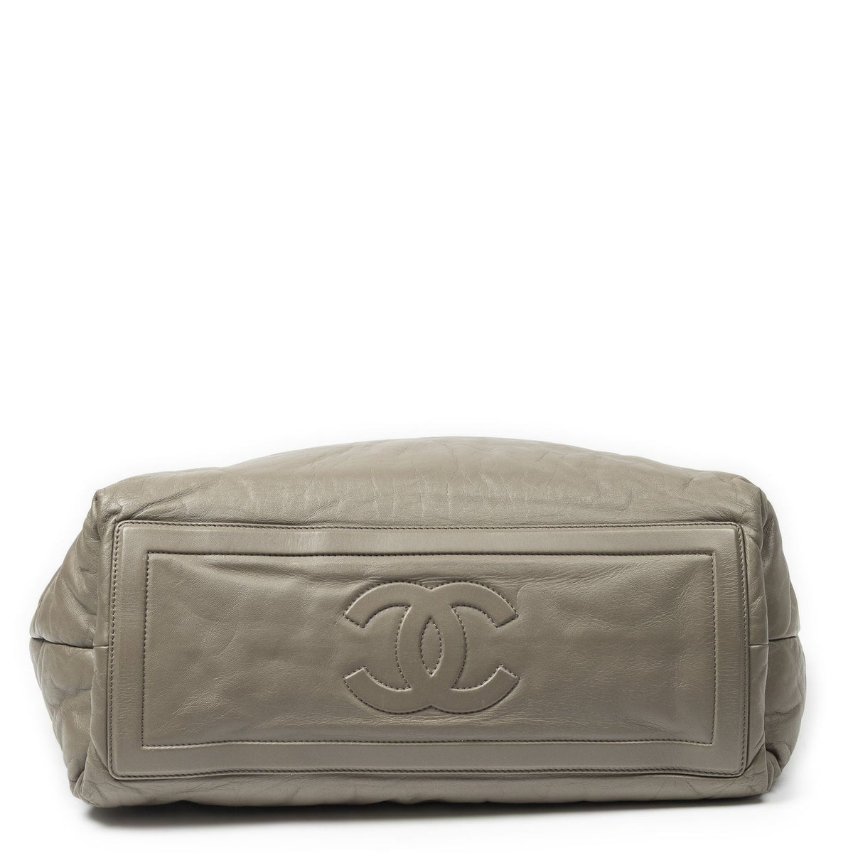 Chanel Medium Coco Cocoon Reversible Tote Gray Quilted Lambskin Leather — view 6
