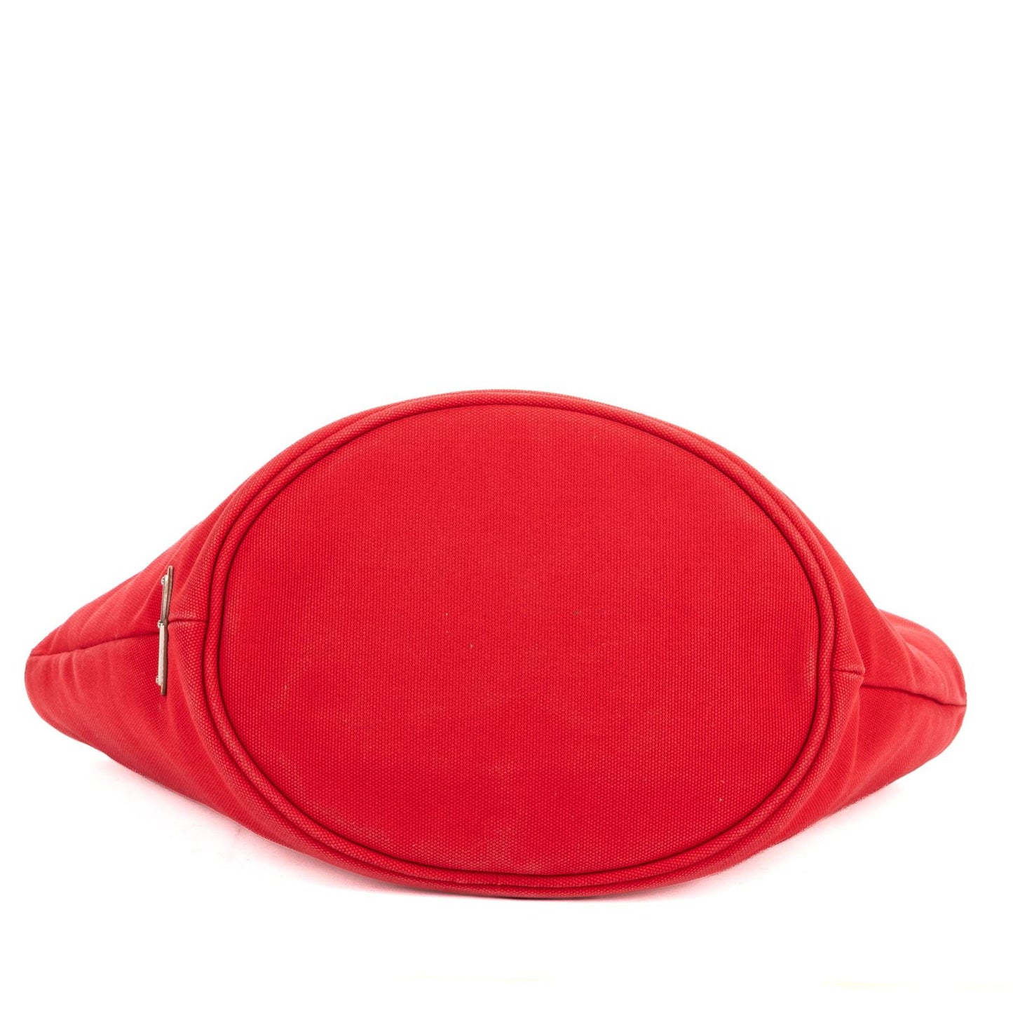 Prada Cabas Tote Red Floral Canvas — view 6