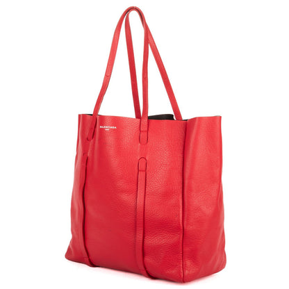 Balenciaga GG Tote Red Grain Calfskin Leather — view 2