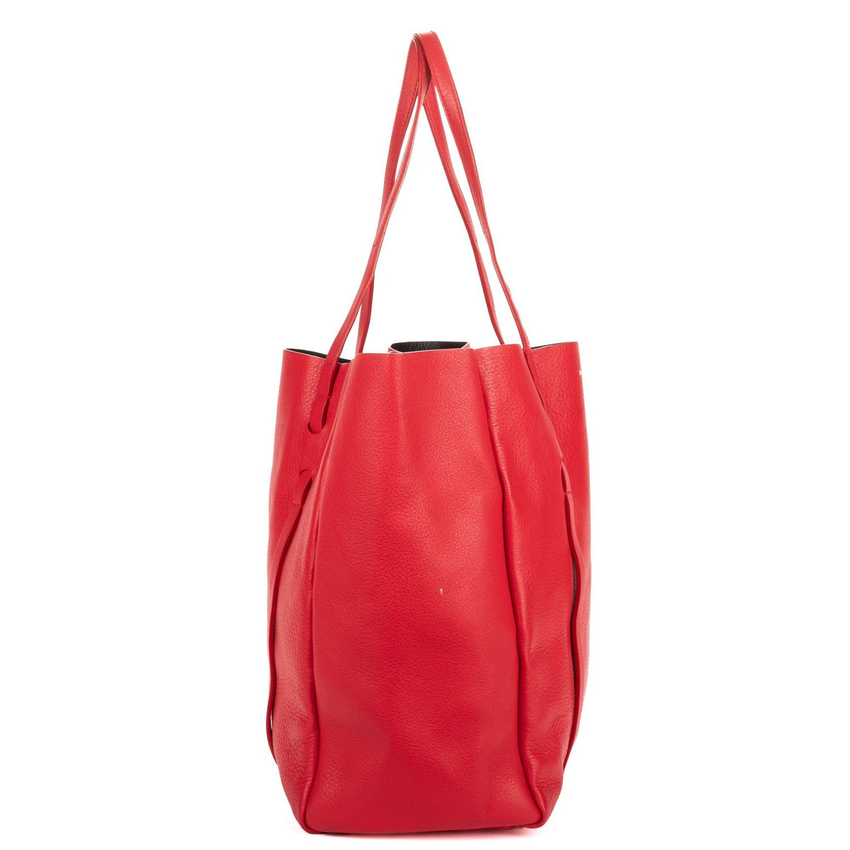 Balenciaga GG Tote Red Grain Calfskin Leather — view 4