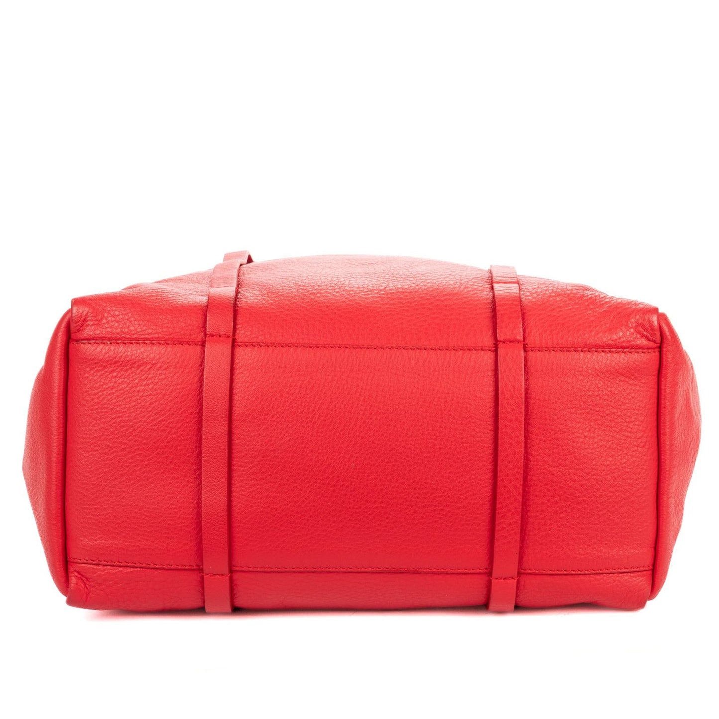 Balenciaga GG Tote Red Grain Calfskin Leather — view 6