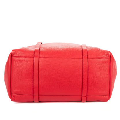Balenciaga GG Tote Red Grain Calfskin Leather — view 6