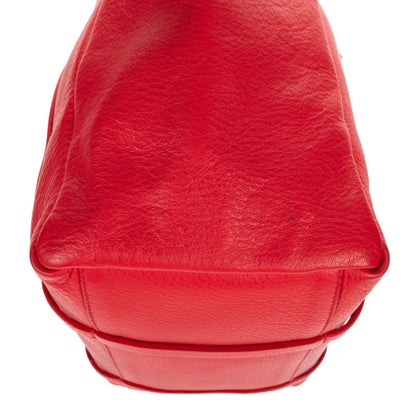 Balenciaga GG Tote Red Grain Calfskin Leather — view 7