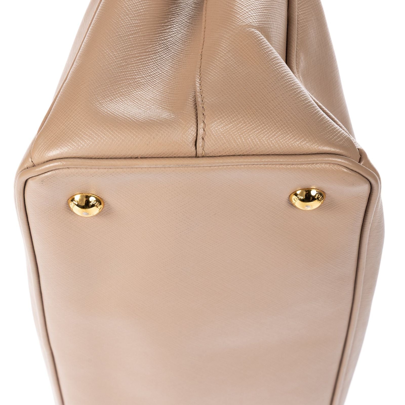 Prada Executive Tote Beige Saffiano Leather — view 7