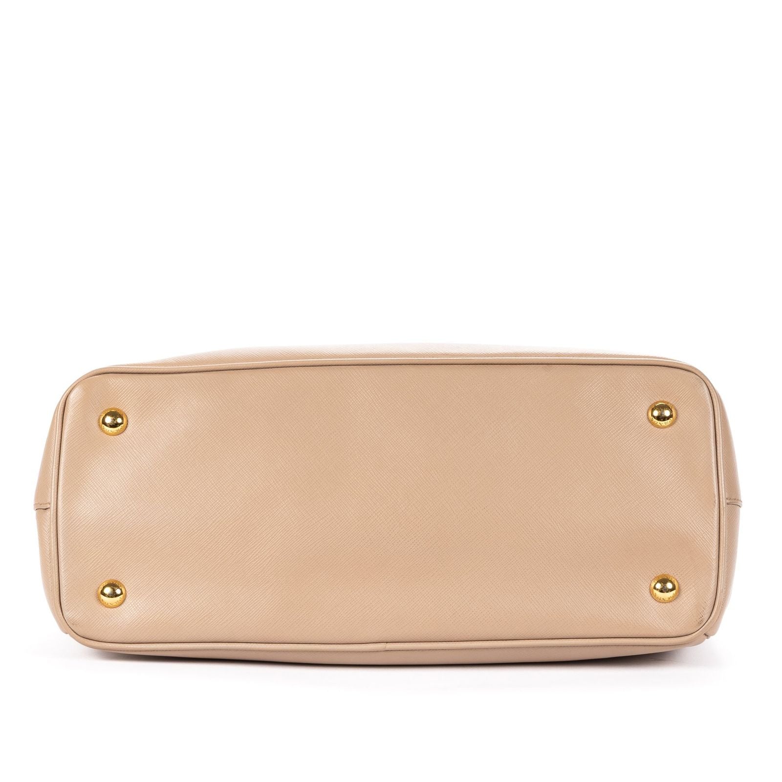 Prada Executive Tote Beige Saffiano Leather — view 6